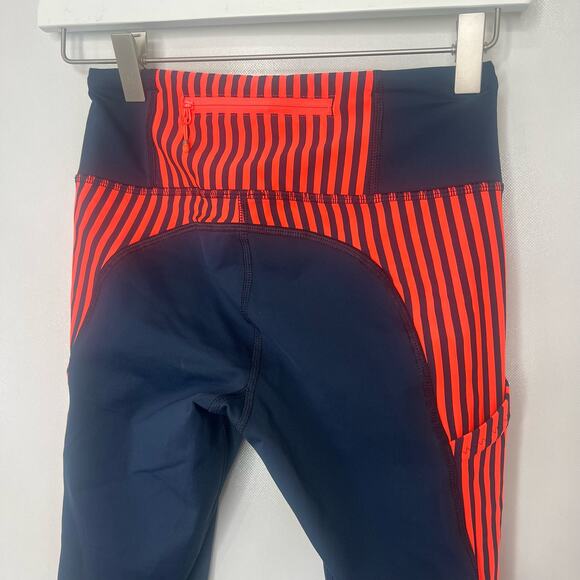 Lululemon Run: Get Up And Glow Tight in Inkwell/Classic Stripe Light Flare - 6 - Picture 9 of 10